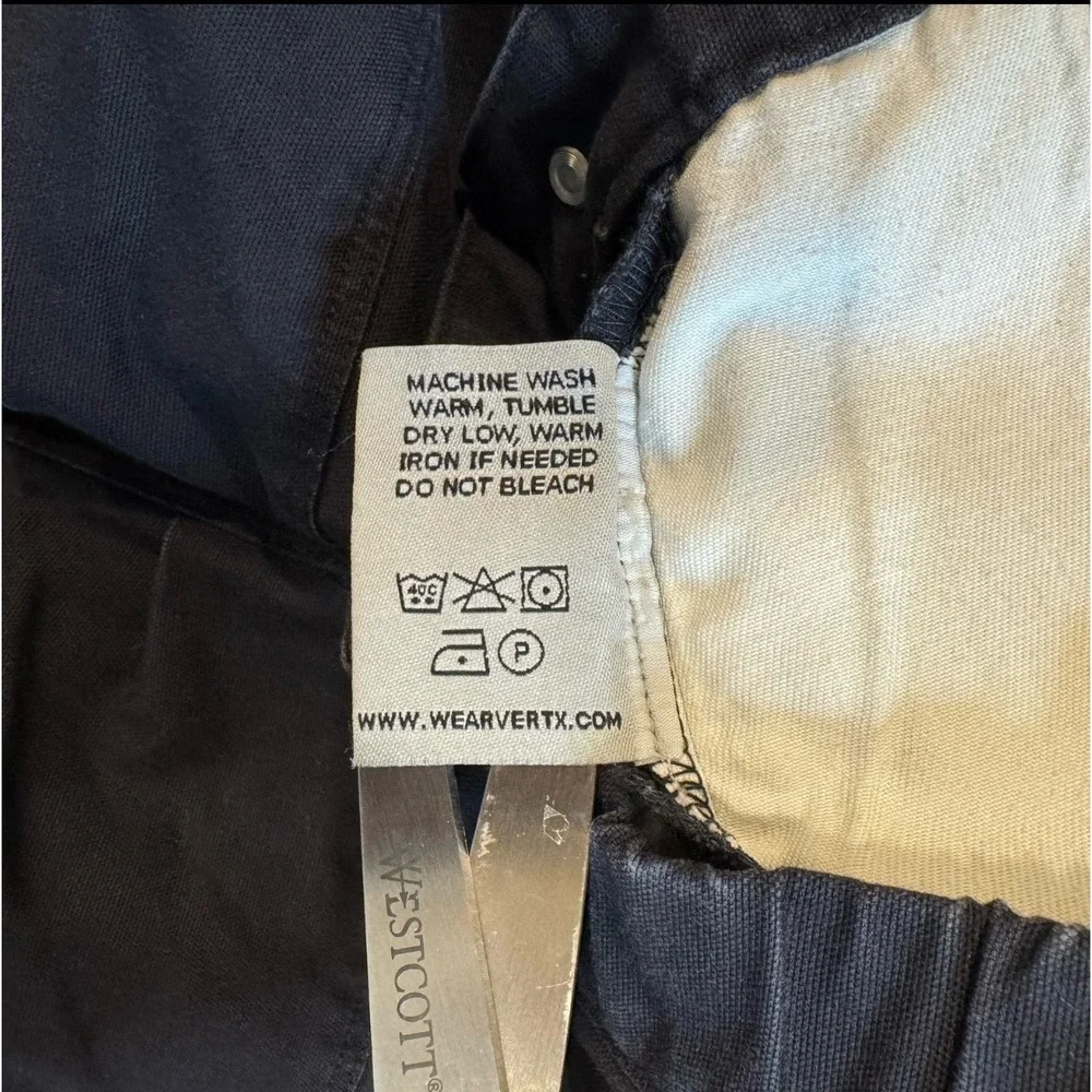 Vertx Blue Tactical Utility Outdoor Hiking Cargo Canvas Work Pants‎ Men's 36x31